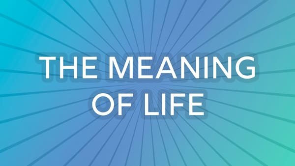 What is the meaning of life?